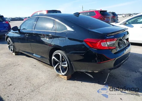 2021 Honda Accord Sport Special Edition from USA, damaged, VIN 1HGCV1F48MA034140